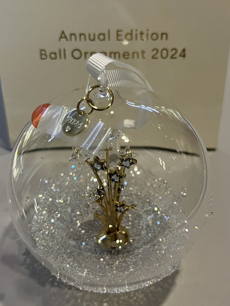 スワロフスキー クリスマスボール 2018 スワロフスキー Annual Edition オーナメント 2024年度限定生産