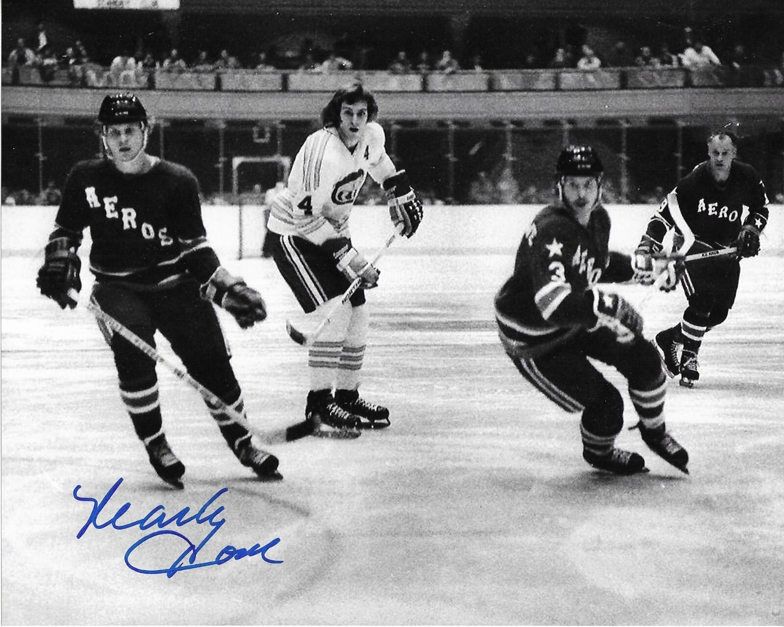 MARK HOWE Signed Autographed 8x10 Hockey Photo WHA Houston Aeros COA | eBay