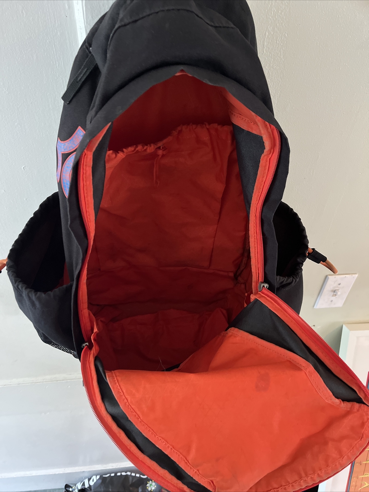 NIKE MAX AIR KD KEVIN DURANT BACKPACK ELITE HOOPS BASKETBALL FAST BREAK BLACK
