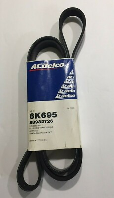ACDelco Serpentine Belt 6K695 | eBay