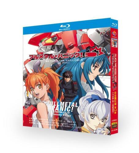 Japan Drama Full Metal Panic! Season 1-4 Blu-ray English Sub