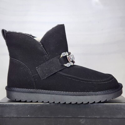 Size 9 - Cape Robbin Prumery Bootie - Black