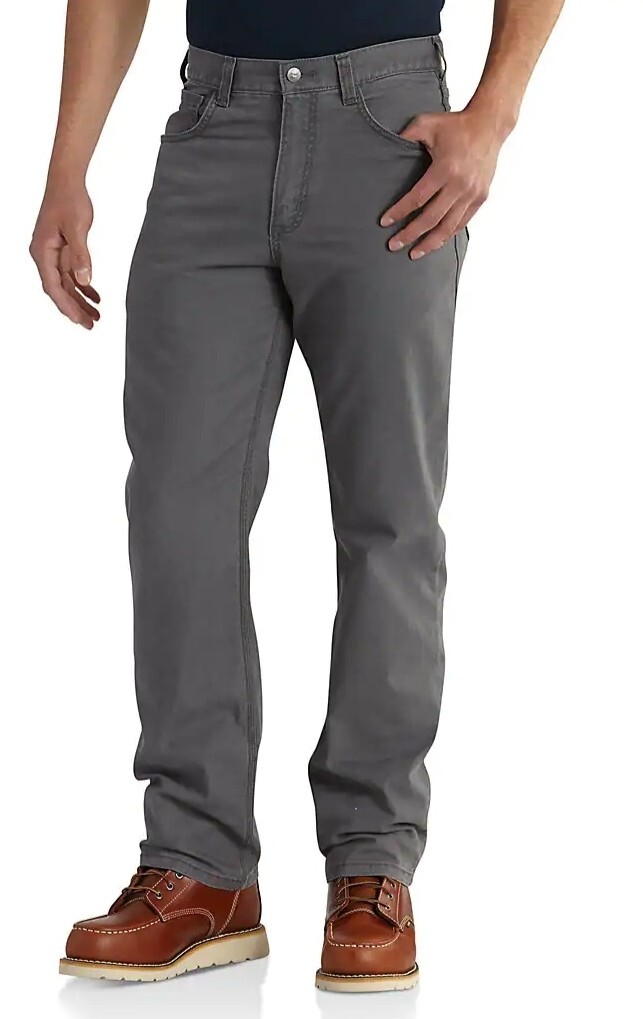 Carhartt Rugged Flex Relaxed Fit 5 Pocket Canvas Work Pants Size