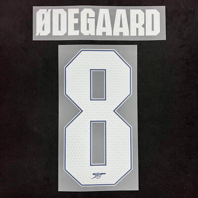 Official ODEGAARD #8 Arsenal FC Home CUP 2024-25 PRINT | eBay
