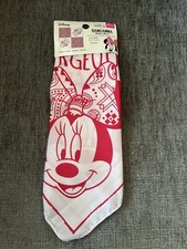 Edm Rave Disney Minnie Mouse Bandanna Handkerchief Scarf 53cmX53cm 20.9inX20.9in