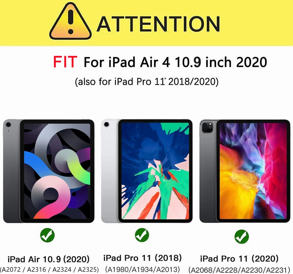 Kids Case for New Apple 10.9" iPad Air 5th/4th Gen/iPad Pro 11"(3rd/2nd/1st Gen) - Image 2 of 2