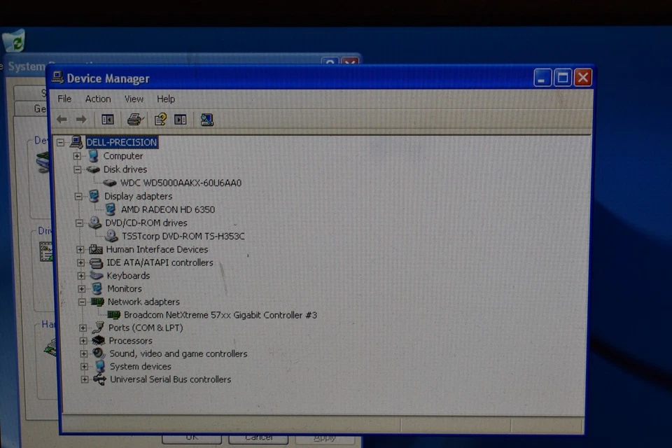 Dell Precision T3500 Xeon W3670 3.2GHz 24GB RAM 500GB HD Windows XP Pro x64 bit - Image 4 of 4