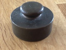 antique solid brass 200g coin weight 