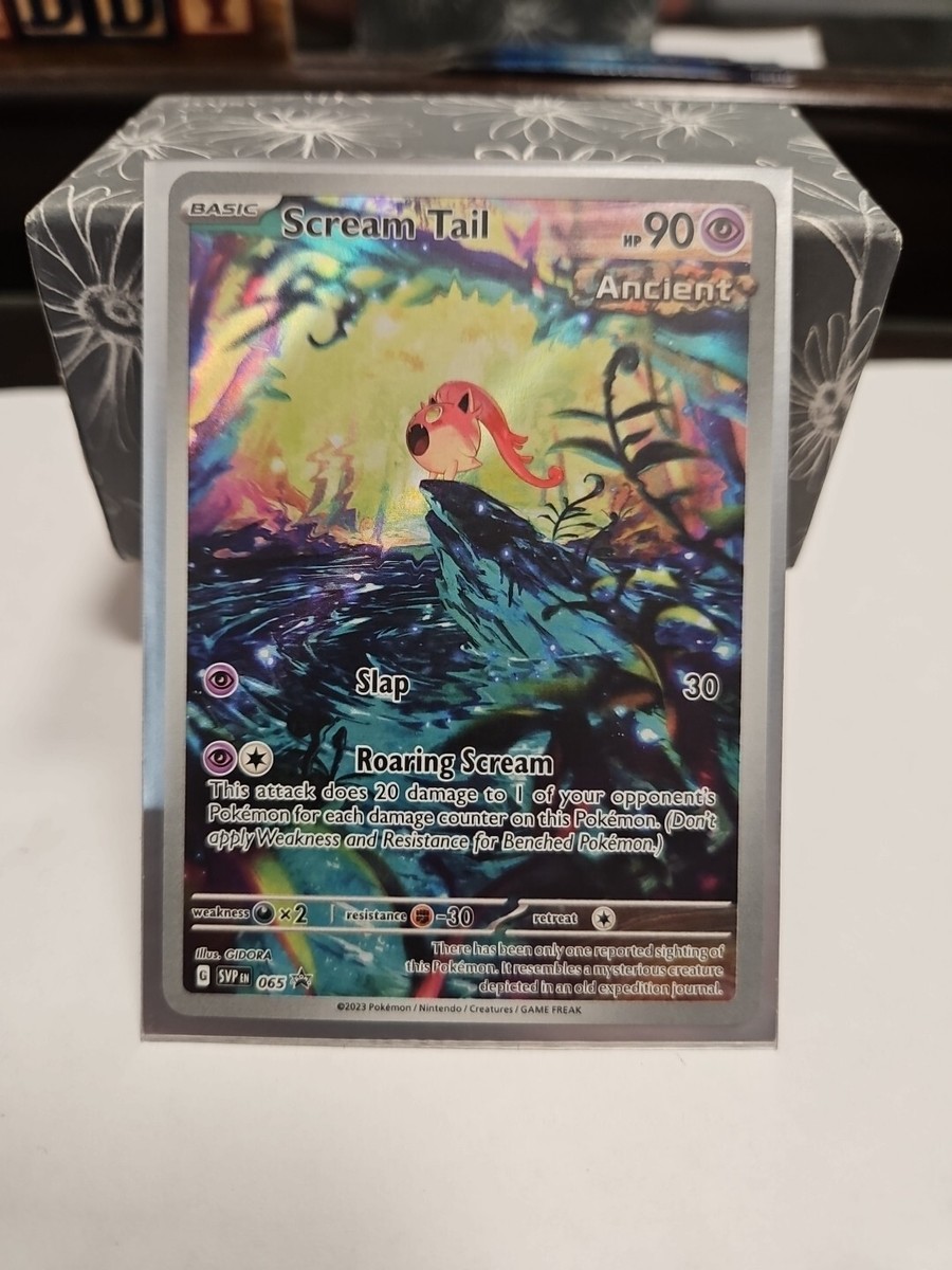 scream tail pokemon card Pokémon TCG Scream Tail #065 SGC 9.5 – Gameday Sports Cards main image 1