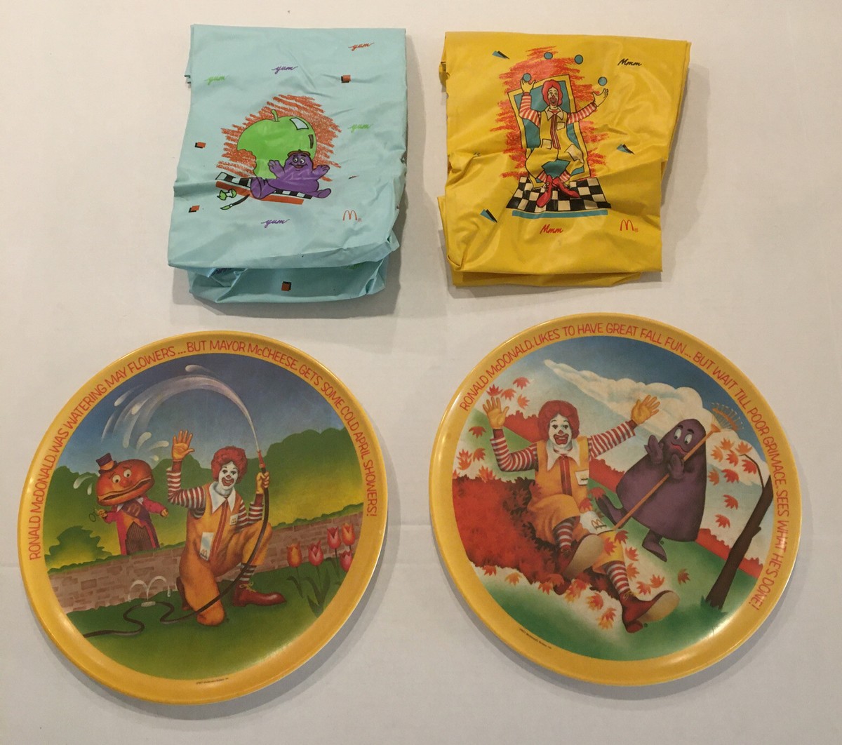 ビンテージ マクドナルド ロールチケット VINTAGE lot of 4 ~ 2 McDONALD'S 1977 10