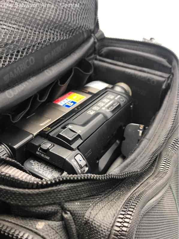 Sony Handycam 330x Digital Zoom Video Recorder Camcorder With Case eBay