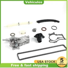 Water Pump and Thermostat For Chevy Cruze Sonic Trax Buick Encore 1.4L 55579016