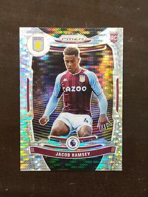 2021-22 Prizm Premier League Jacob Ramsey Breakaway Silver RC Aston Villa #133