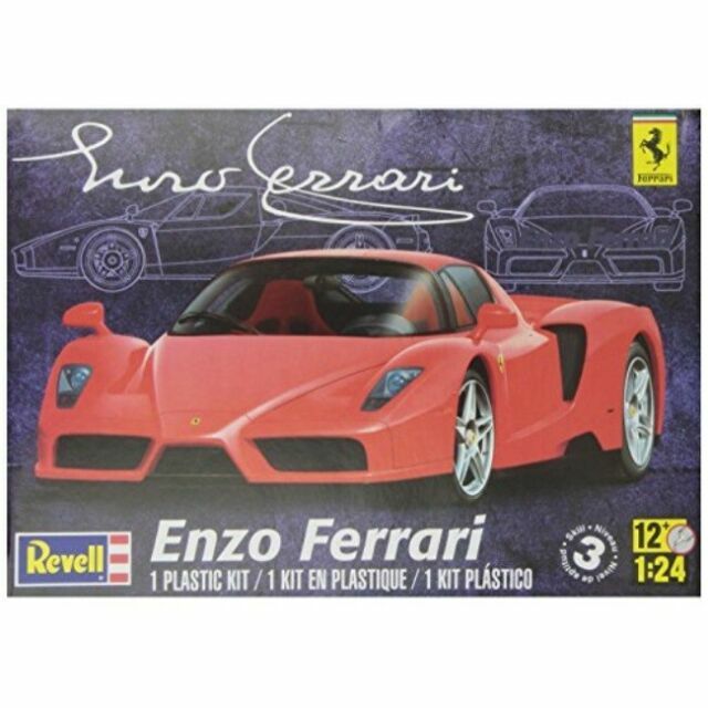1 24th Revell Enzo Ferrari Model Car Kit As Is For Sale Online Ebay