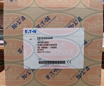 CUTLER HAMMER CN35NN3AB LTG CONT OPN 200A 3P 120V
