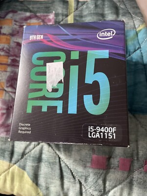 Intel Core i5-9400F Processor (2.9 GHz, 6 Cores, LGA 1151) - BX80684I59400F