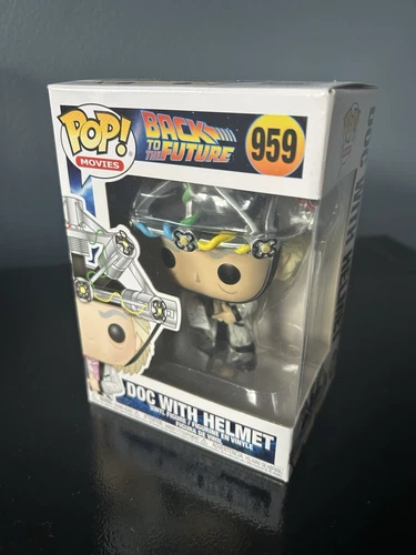 Funko Pop! Vinyl: Back to the Future - Doc with Helmet #959
