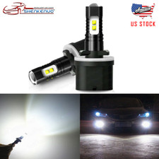 2x 880 Led Fog Driving Light Bulb Drl Xenon White 6000k Replaces 899 890 892 893