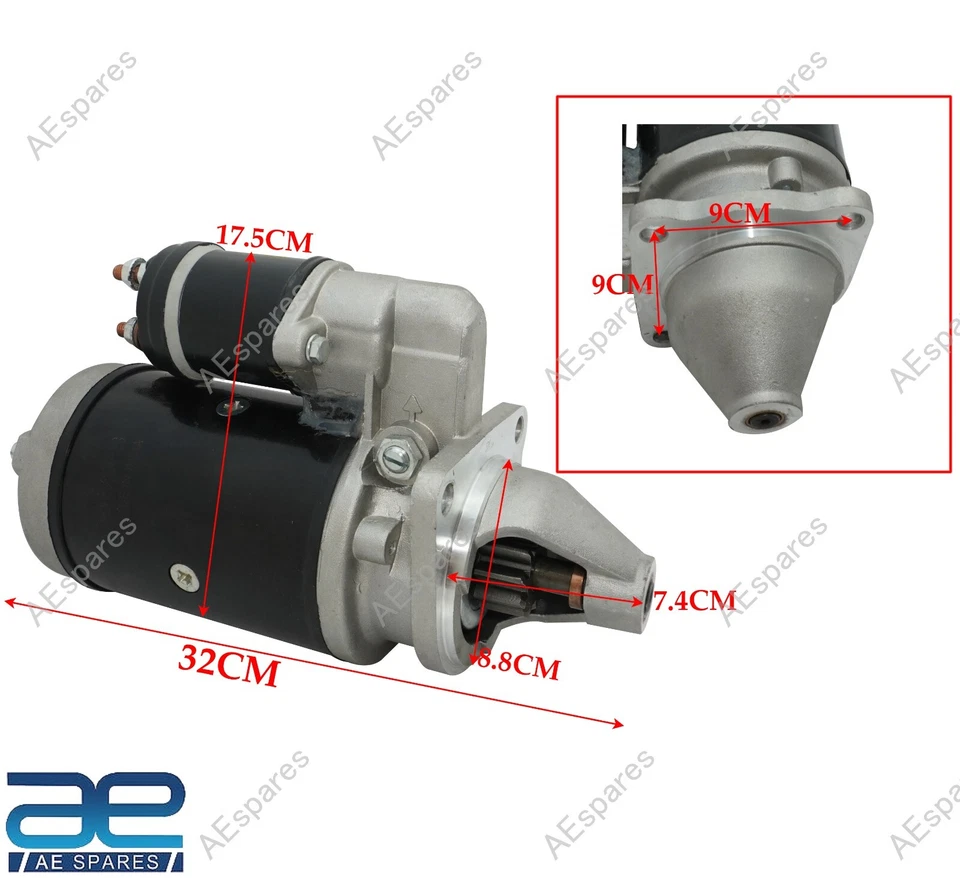 OEM 26925056 Starter Moteur Pour Mahindra Jeeps Xd 3P & XDP4.9 Peugeot ECS - Photo 2/4