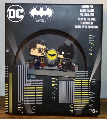Funko Pop Pin DC BATMAN Glow In The Dark Enamel Pin LIMITED EDITION 1000 Piece
