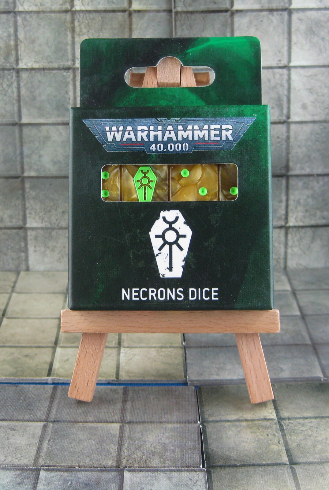 Warhammer 40000 Necrons Dice Set / Würfel Set (16)