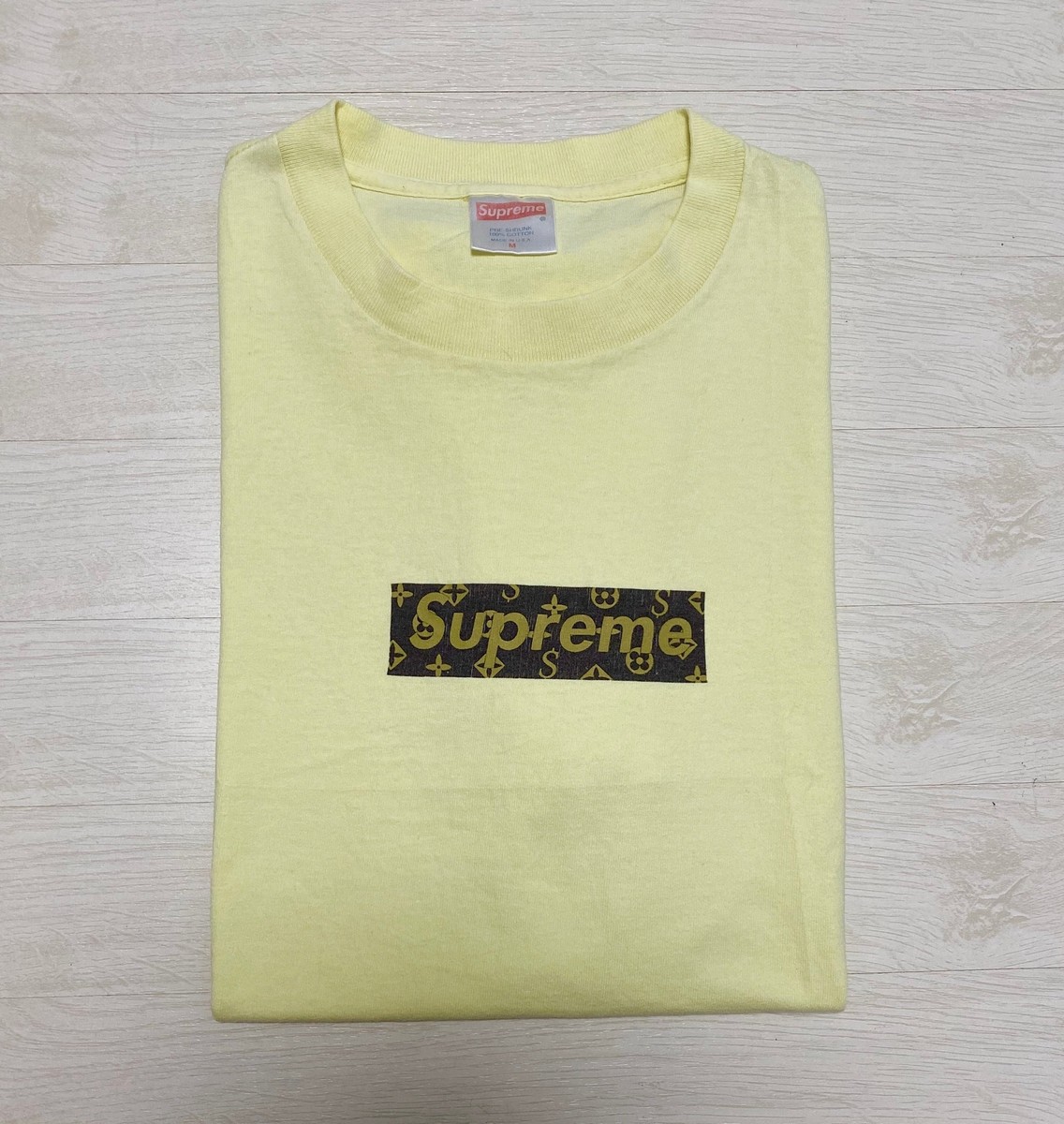 Supreme lv monogram box logo tee | eBay