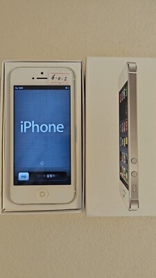   Apple iPhone 5 16GB - Unlocked white Grade A+ Condition IOS 6.0.2 sealed  