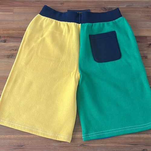 NWT Polo Ralph Lauren Boys Colorblock Sweat Shorts Size 18-20 - Picture 4 of 8