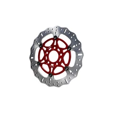 11.8" Floating Red Rear Brake Rotor for Harley 08-later Road Glide FLHT FLHX 