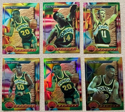 1993 / 94 Topps Finest Basketball NBA Base Singles Complete Your Set U Pick