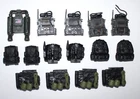 PURGE 793 Mixed Backpacks Accessories Lot GIJOE CLASSIFIED SERIES 6" Scale 1/12
