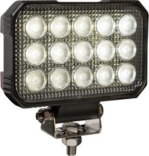 Buyers Products 1492196 Ultra Bright 6 Inch Wide Rectangular LED Flood Light, 90