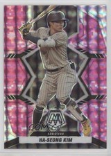 2022 Panini Mosaic Pink Camo Mosaic Prizm Ha-Seong Kim #78 0m0g