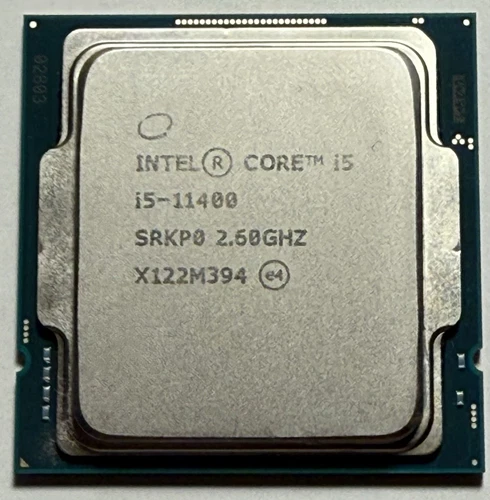 Intel Core i5-11400 Processor 4.4 GHz, 6 Cores, LGA1200 SRKP0