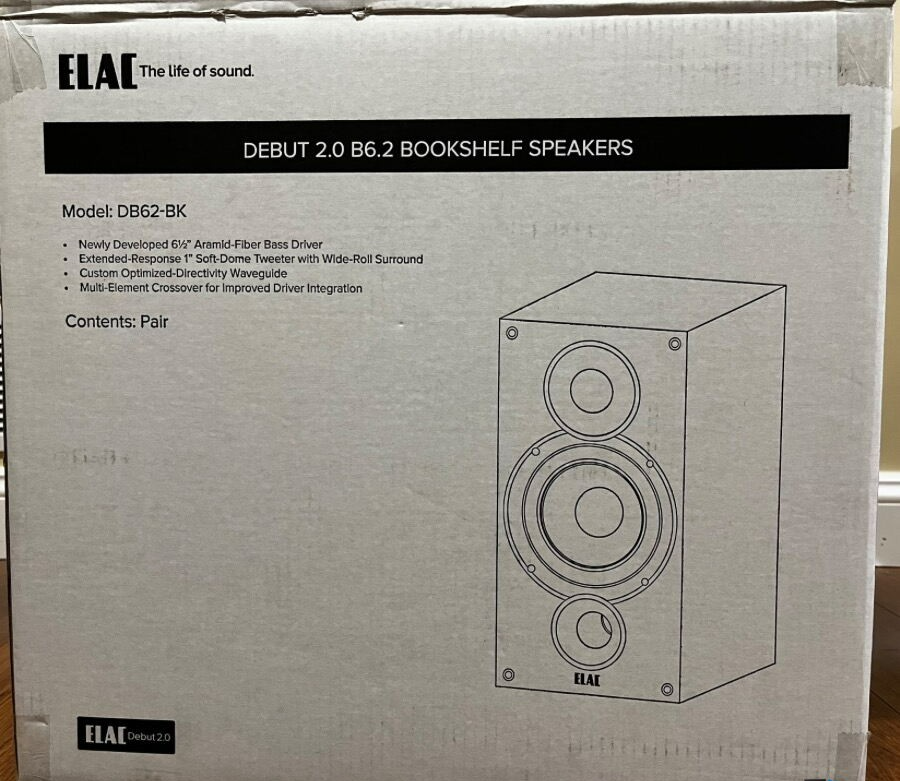 Elac DB62-BLK Debut 2.0 B6.2 6.5