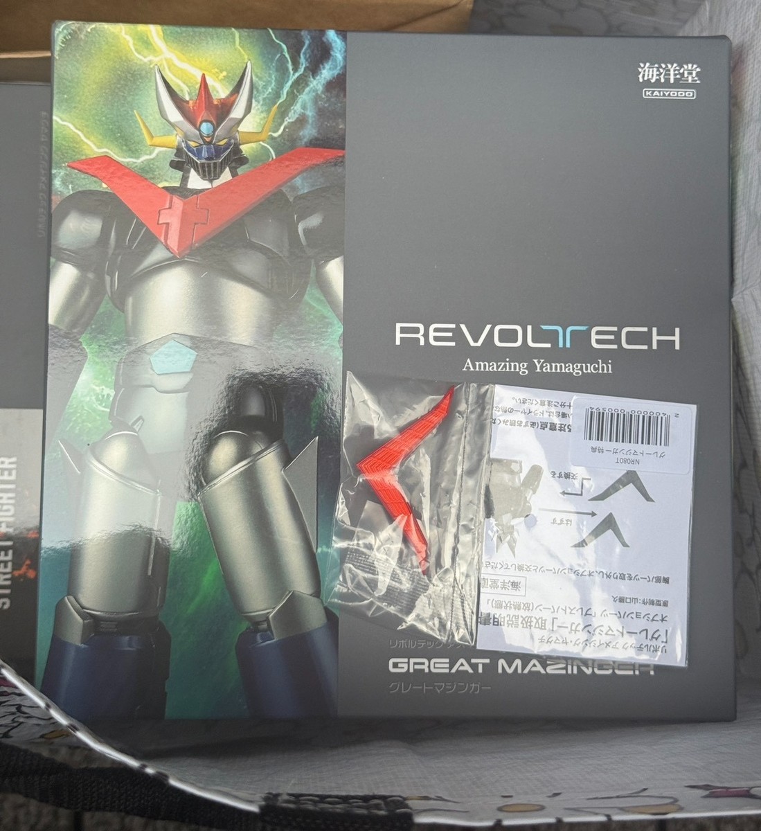Kaiyodo Revoltech Amazing Yamaguchi Great Mazinger w/ Bonus Parts
