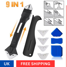 5 in 1 Silicone Sealant Remover Tool Kit Set Scraper Caulking Mould Removal DIY.