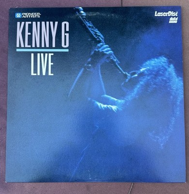 KENNY G ''Kenny G Live'' ALBUM 1989 GATEFOLD 2LP SET RARE* VG+/EX