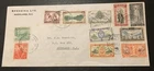 NEW ZEALAND - 1946 PEACE ISSUE COVER DATED 1974 SG 667 - 677