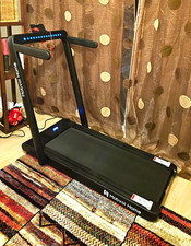 Mobvoi Home Electric Treadmill with Safety Key for Running & Jogging, Black