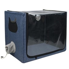 100L Dog Oxygen Chamber,Pet Dog Cat Animal Oxygen ICU Cage Large PET Brooder ...