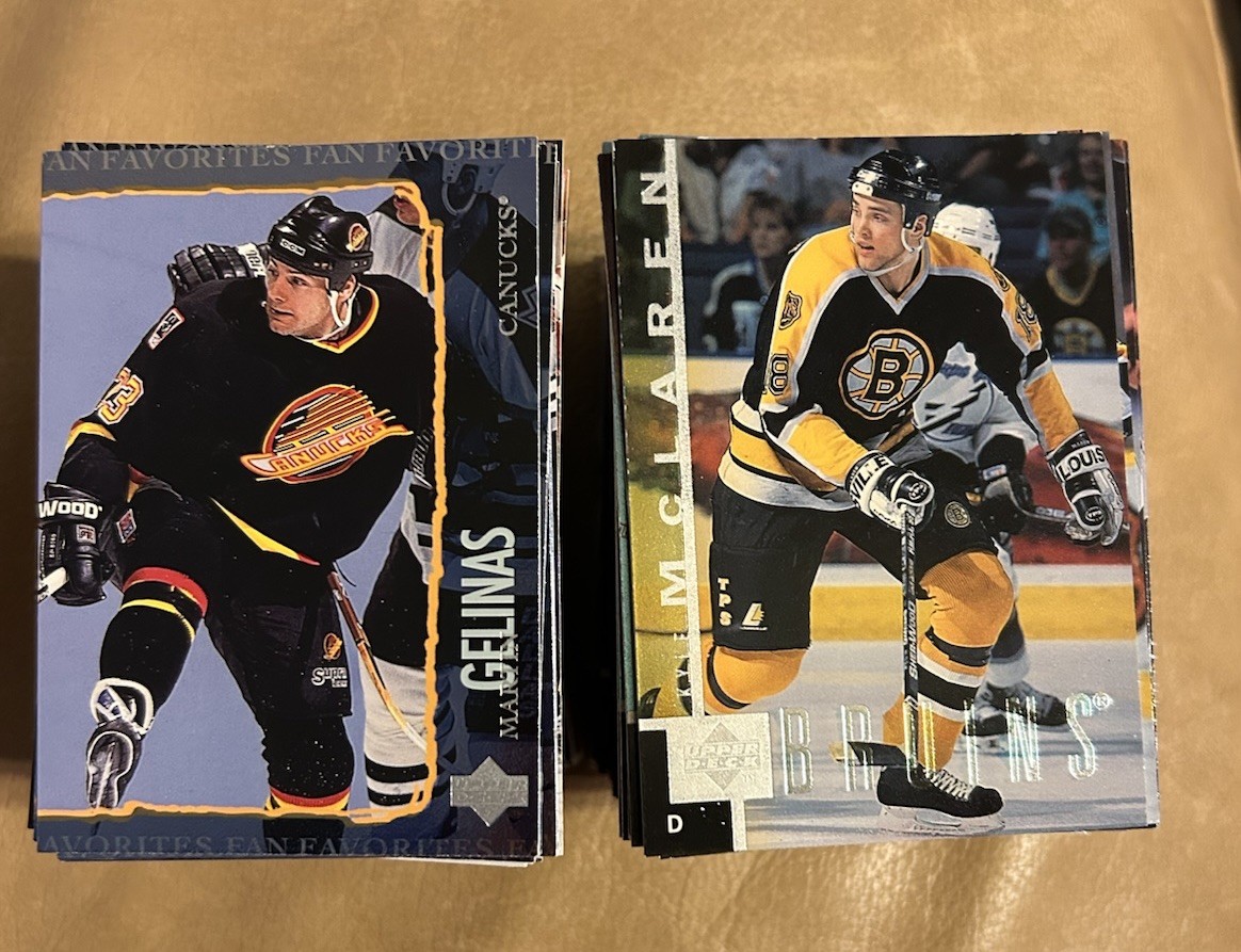 1997-98 Upper Deck Hockey Base Cards (Pick Choose Complete)