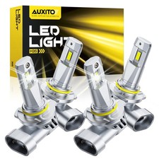 AUXITO 9005 9006 LED Bulb, 900 Brighter, 3 Min Quick Install, 20 9005 9006