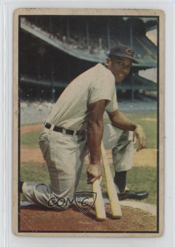 1953 Bowman Color Luke Easter #104 0z0n