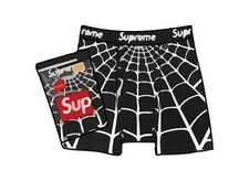 Supreme x Hanes Spider-Man Boxer Briefs 2 Pack "Black"