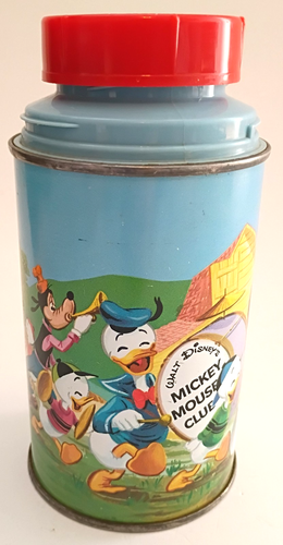 Aladdin Disney Mickey Mouse Club Parade Lunchbox Thermoskanne 8 Unzen OHNE TASSE - Bild 1 von 9