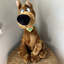 Vintage 1997 Cartoon Network Scooby Doo Plush Stuffed Animal Play By Play Toys