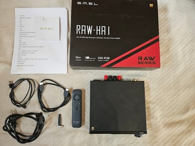 SMSL RAW-HA1 Digital Decoding Power Amplifier LDACMQA-CD XMOS XU-316 DAC CS43131