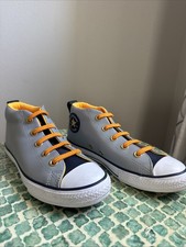 Converse Kids Chuck Taylor All Star Street Mid Gray Sneakers Size 3.5 NEW NO BOX