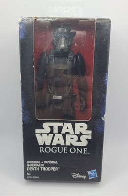 Seltene Star Wars Rogue One Imperial Death Trooper Figur Hasbro Disney schwarz 6''